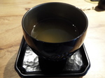 鎌倉彫茶器の緑茶