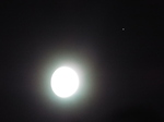 十二日の月と土星　2019.08.12