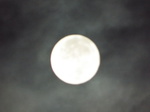 2019.09.15 4:08　西に傾く葉月の満月