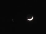 月と金星が大接近 2017.01.02