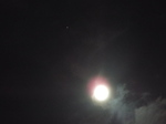 土星と旧暦水無月の十三夜の月　2020.08.02