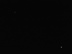 土星と木星　2020.10.25 18:58