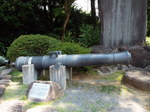 韮山反射炉製の砲台